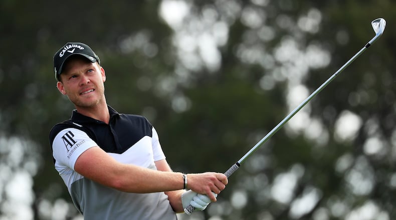 Danny Willett of England, the 2016 Masters champ, plays his shot from the fifth tee during the second round of the Honda Classic at PGA National Resort and Spa on Feb. 24, 2017 in Palm Beach Gardens, Fla. (Photo by Cliff Hawkins/Getty Images)