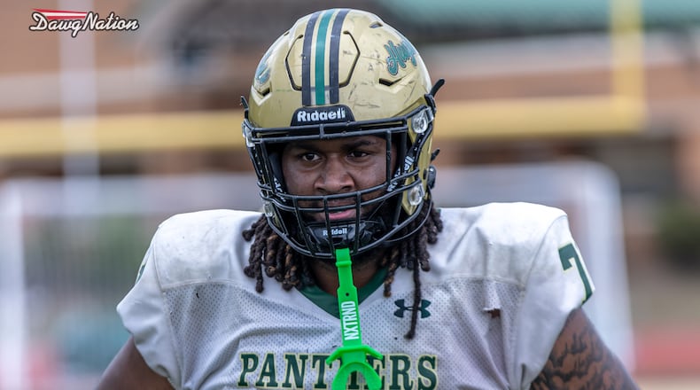 Kelsey Adams-Georgia football recruiting-Langston Hughes football