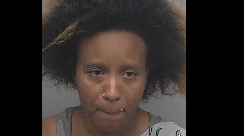 Amber Martin faces eight charges after allegedly leading Gwinnett County deputies on a high speed chase with her children in the car.