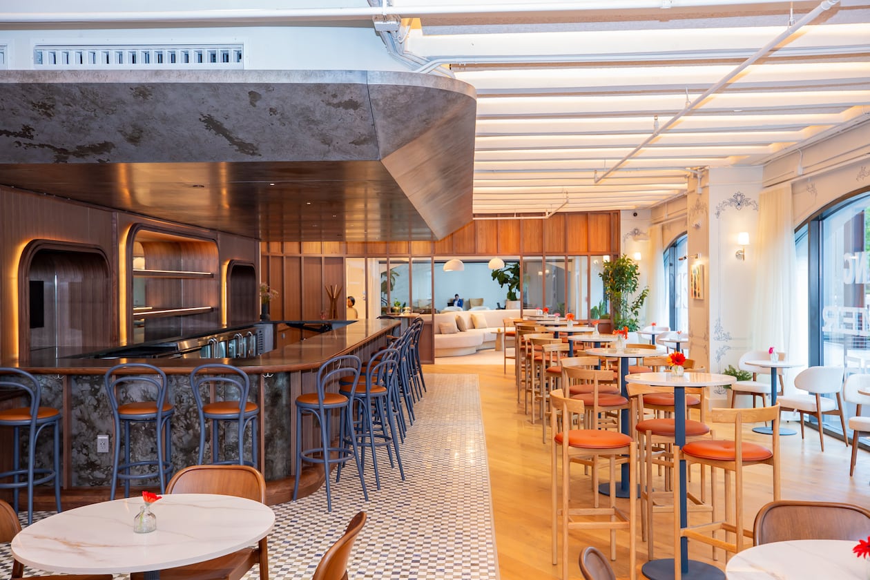 The interior of Brasserie Lundi. (Courtesy of Hospitality HQ)