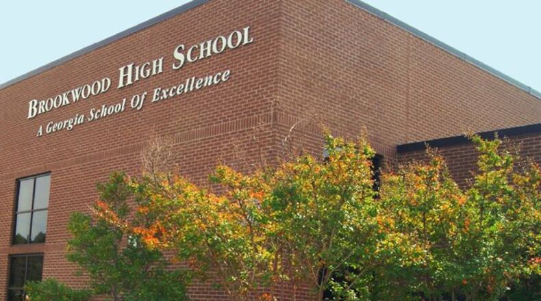 Brookwood High students, staff and community members raised more than $5,200 for the Community Foundation for Northeast Georgia. CONTRIBUTED