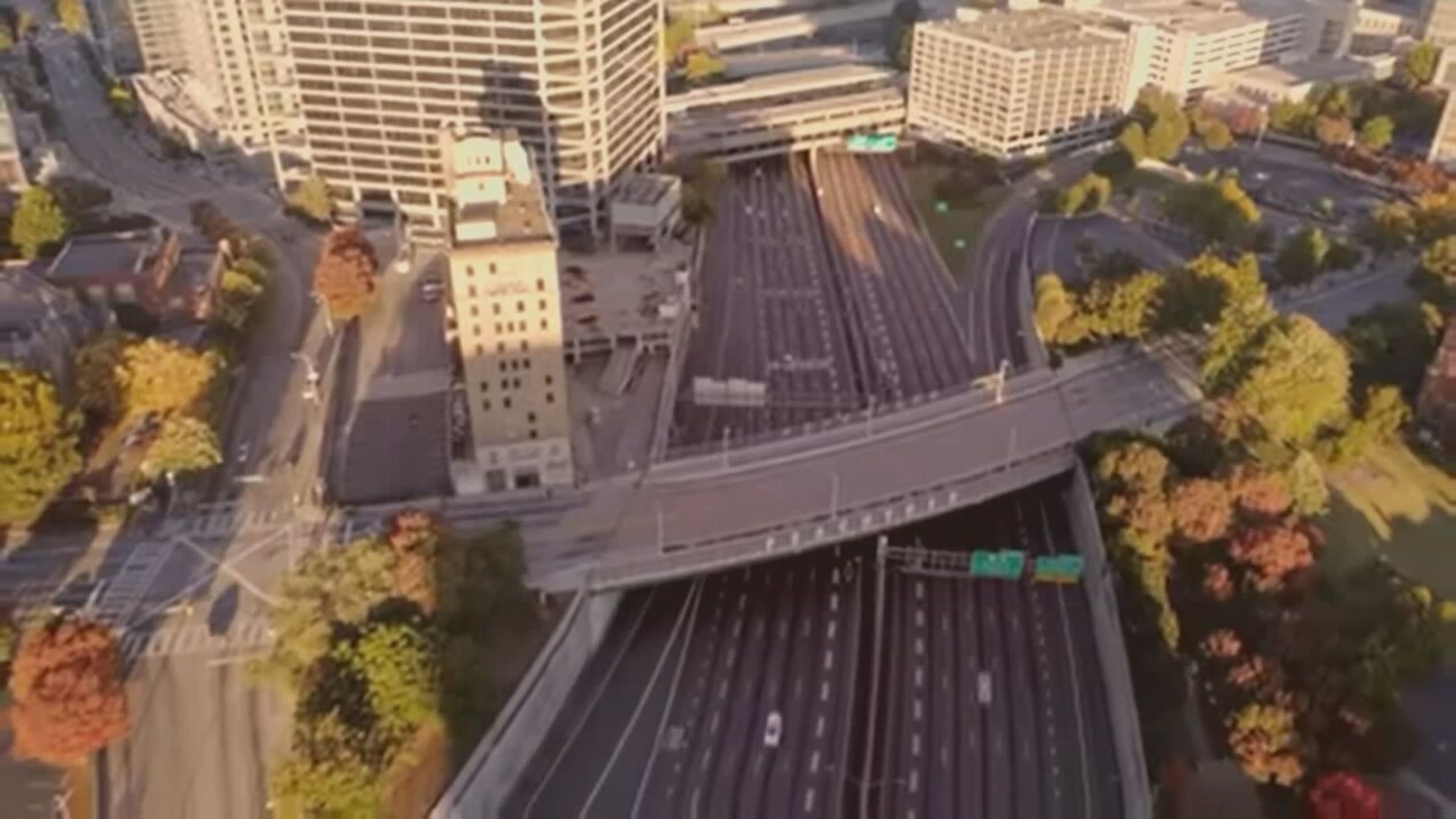 Seventy years after the Downtown Connector split Atlanta, there's a renewed effort to "stitch" neighborhoods back together. (AJC File)