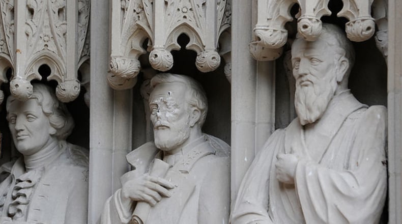 A statue of Confederate Gen. Robert E. Lee will not be returned to the entrance of the Duke University chapel.
