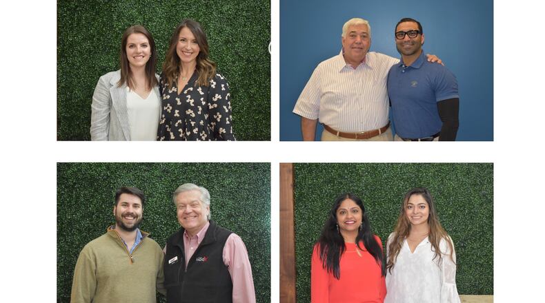 The Greater North Fulton Chamber shares four of their seven Mentor Matches. (Courtesy Greater North Fulton Chamber)