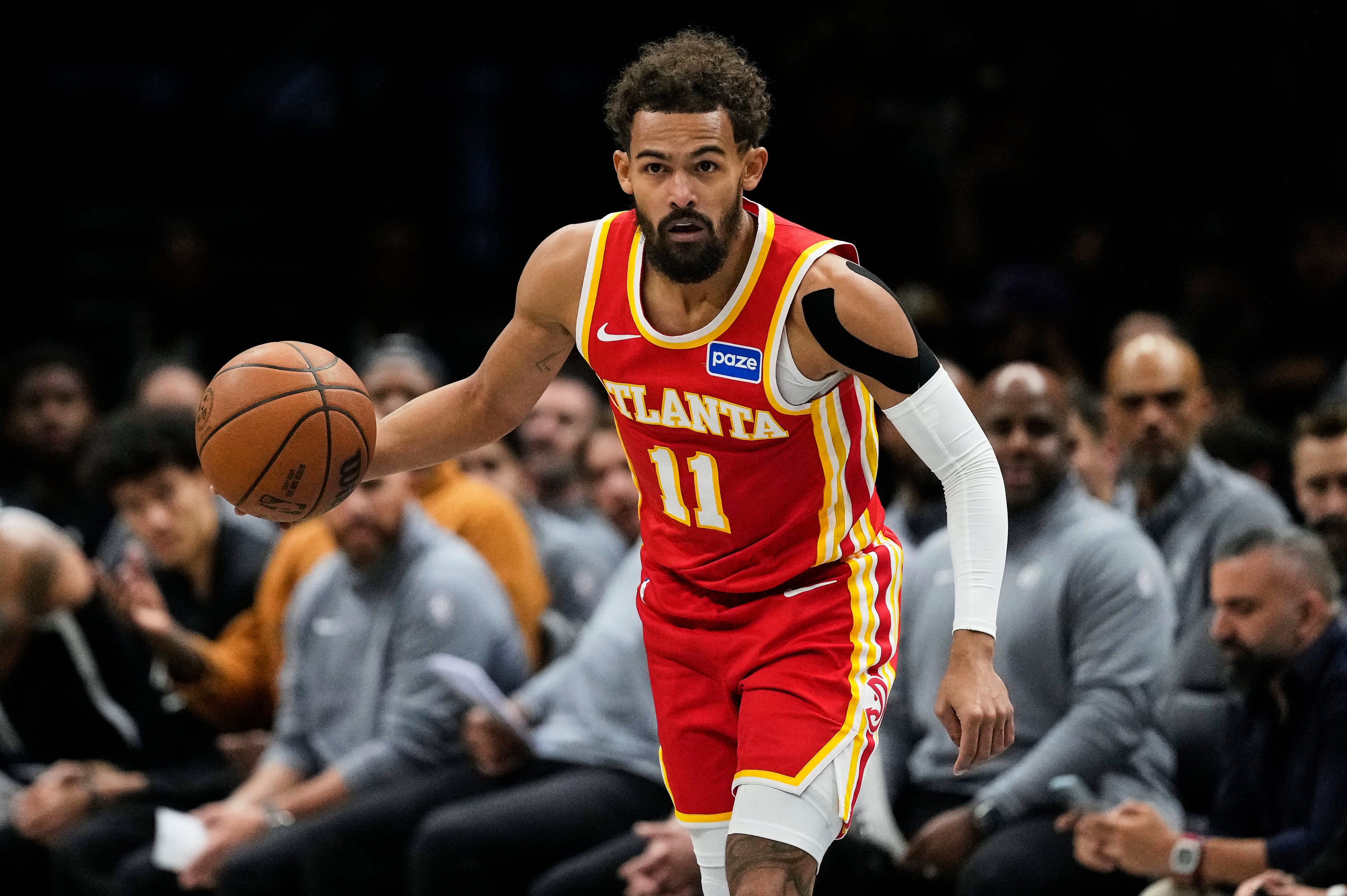 Hawks Nets Basketball