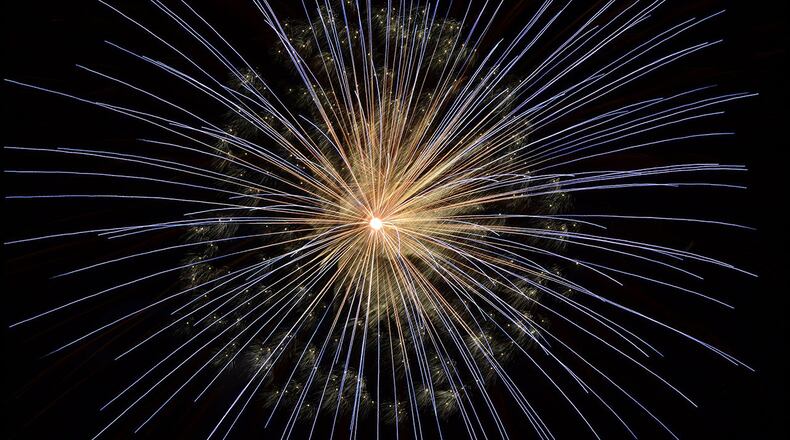 Stock photo of fireworks.