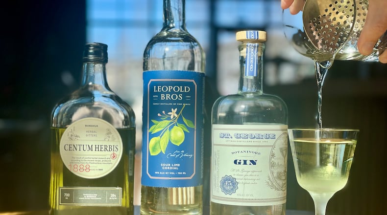 These are the ingredients of a sodini, named for a bar in San Francisco. Krista Slater for The Atlanta Journal-Constitution