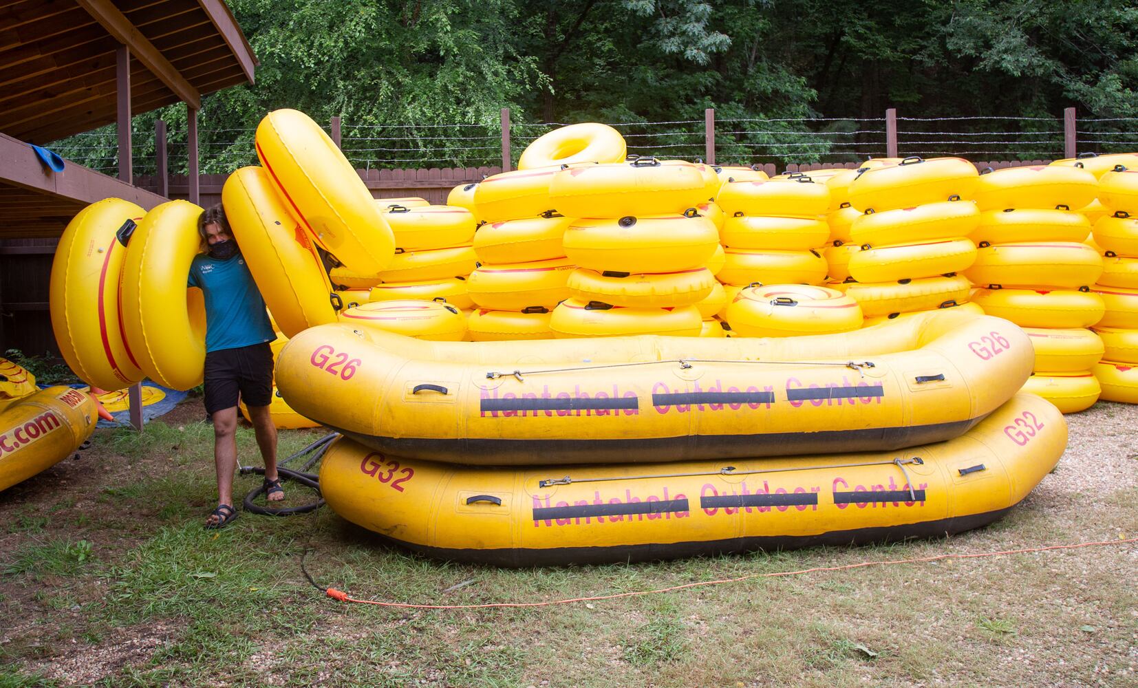 PHOTOS: Summer tradition returns with tubing on the Hooch