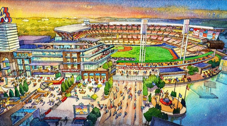 Braves' vision for new ballpark includes added amenities beyond the park itself.