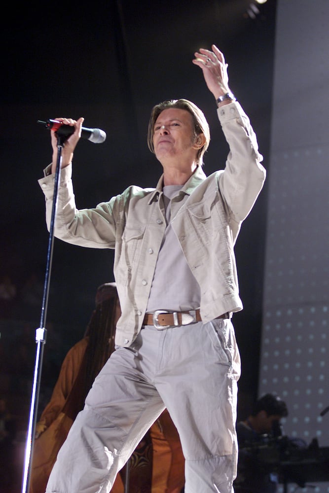 David Bowie through the years - 2001