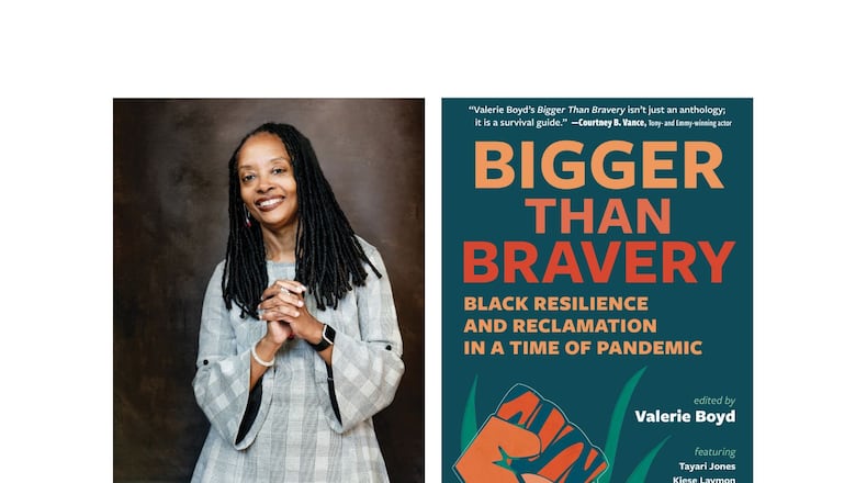 The late Valerie Boyd, founding director of UGA's Narrative Nonfiction Writing MFA program, edited "Bigger Than Bravery," an anthology of essays and poems.