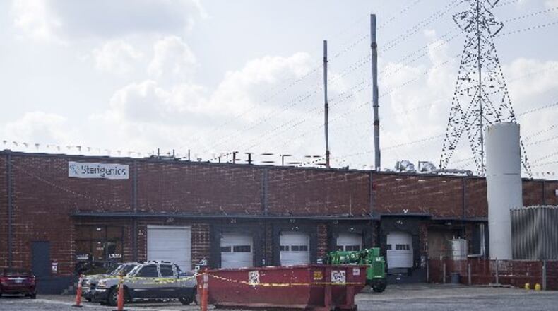 Outside of the Sterigenics’ facility near Smyrna.