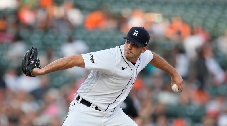 Zach Logue has pitched in the majors for the Oakland Athletics and Detroit Tigers. AP file photo