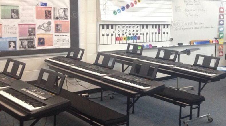 A new program at Rising Starr Middle School will focus on cultivating the peforming, media and visual arts. Courtesy RSMS