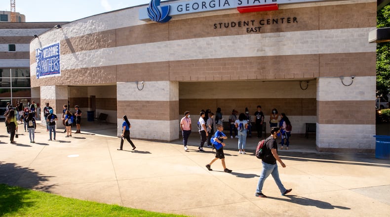 Georgia State University received the largest funding allocation out of nearly 80 private and public schools that were eligible for the Georgia College Completion Grant Program for the 2022-2023 school year. (Jenni Girtman/AJC file photo)