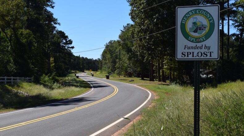 Several SPLOST-funded road projects have been approved.