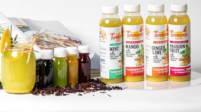 Turmeric Magic is a ginger-based juice available in four flavors. CONTRIBUTED BY MIANYA'S PHOTOGRAPHY