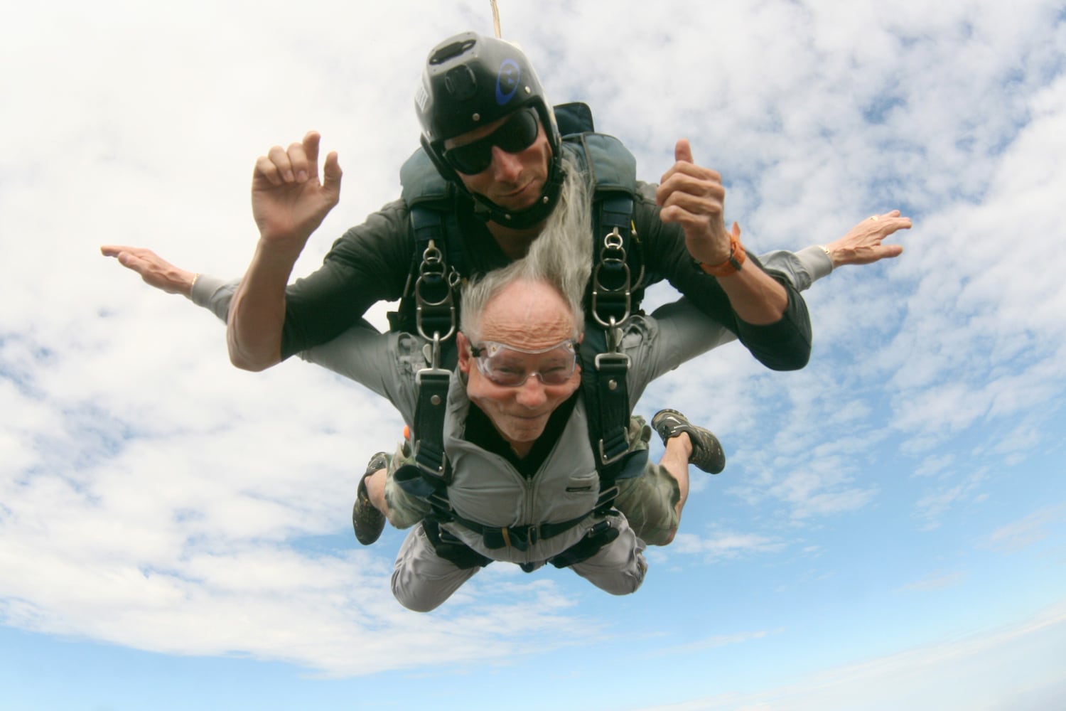 Go skydiving