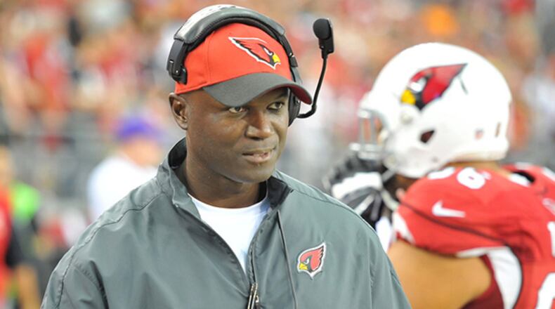 Arizona Cardinals defensive coordinator Todd Bowles recently received a contract extension. But is set to interview with the Falcons.