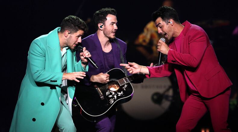 The Jonas Brothers played to a sold out State Farm Arena on Monday night, Aug. 12, 2019.
Robb Cohen Photography & Video /RobbsPhotos.com