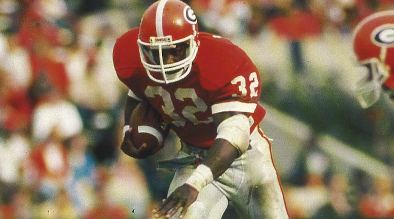 Former Georgia player Lars Tate, one of the founding members of “Running Back University,” has died. He was 56.