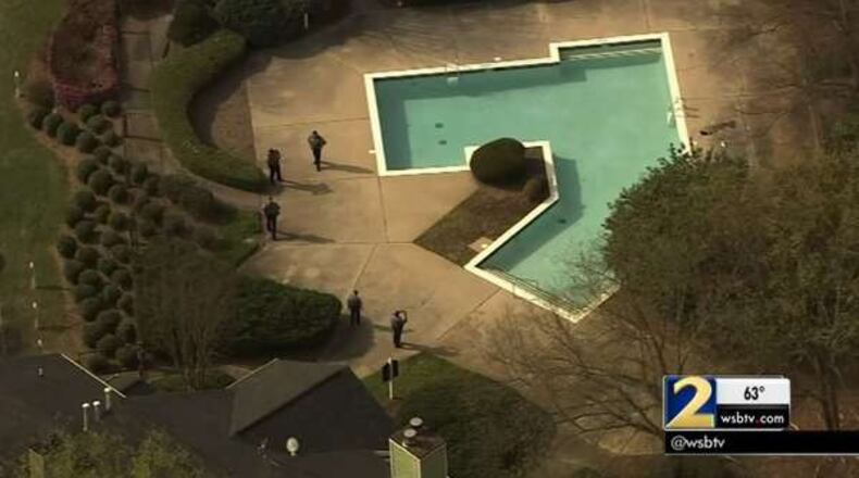 A 4-year-old boy died Friday after he was found unresponsive in an apartment swimming pool in Duluth, Gwinnett police said. (Credit: Channel 2 Action News)