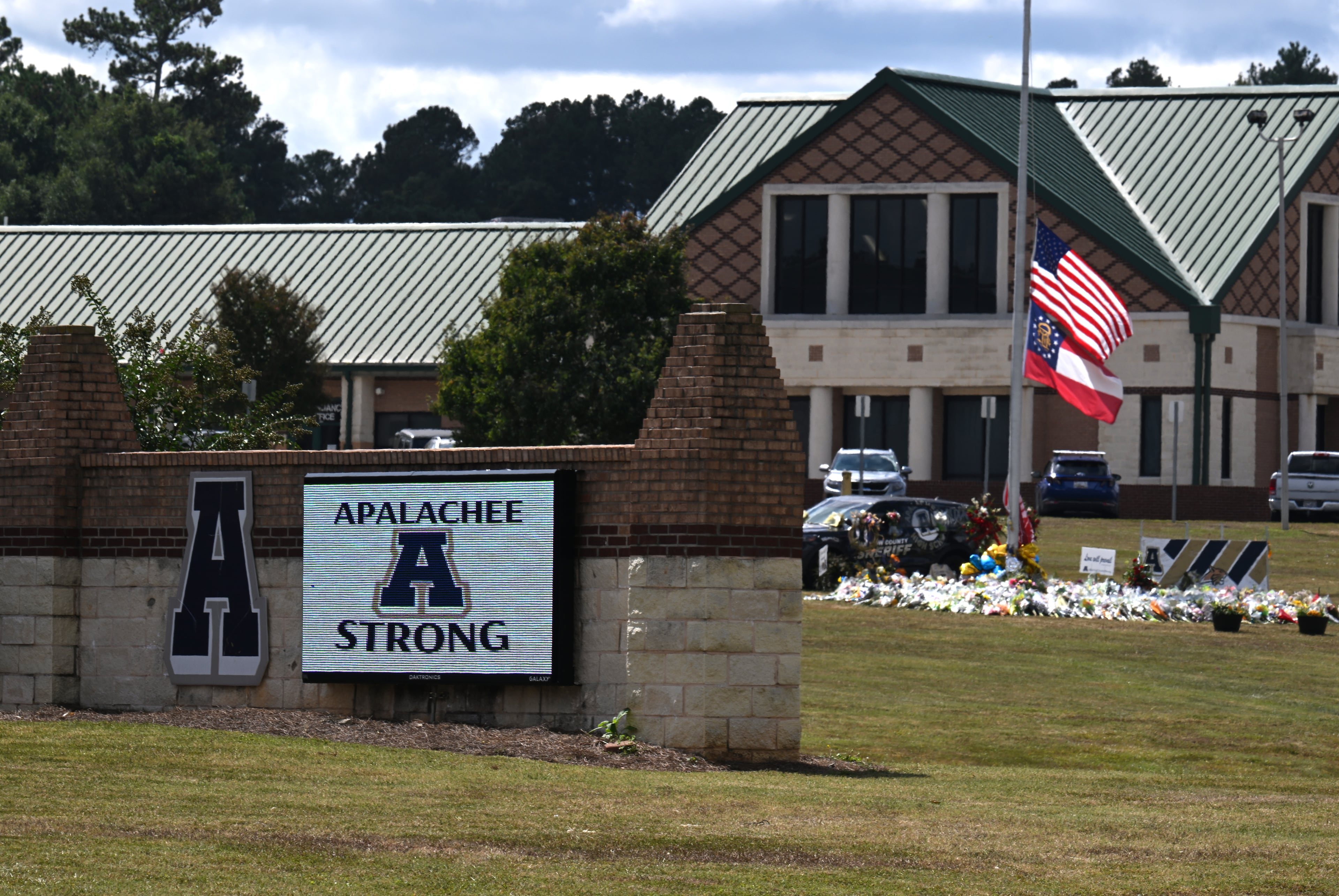 The Sept. 4, 2025, shooting at Apalachee High School left four people dead and nine injured. (Hyosub Shin/AJC)