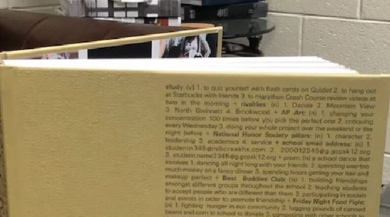 Mill Creek High School school received a Premier Print Award Certificate of Merit for outstanding achievement in the production of its 2019 Accipiter yearbook. COURTESY OF GWINNETT COUNTY PUBLIC SCHOOLS