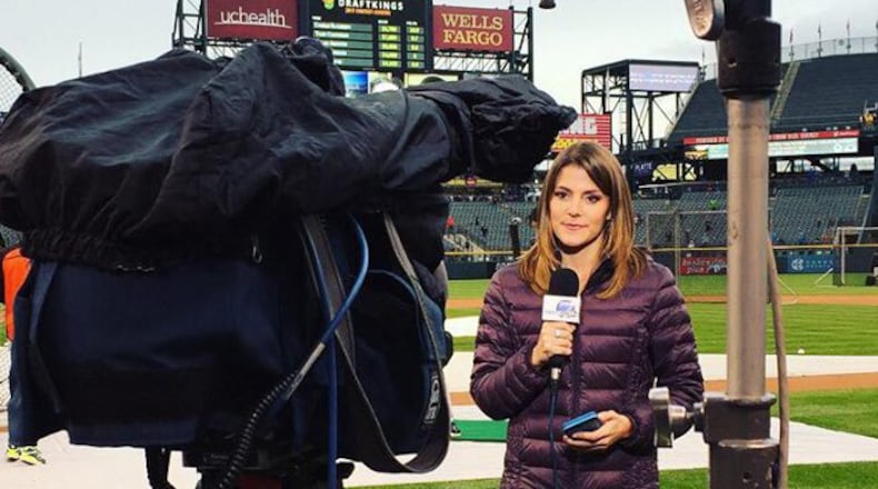Alison Mastrangelo joined the WSB-TV sports staff last month, taking over for Anthony Amey.