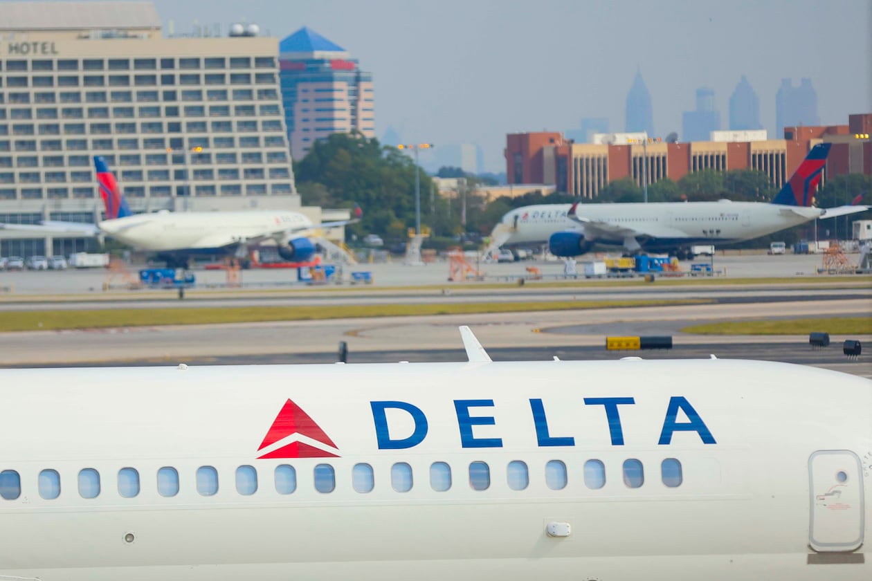 Delta Air Lines is one of the more prominent companies to push for the reopening of the government. (Miguel Martinez/AJC)