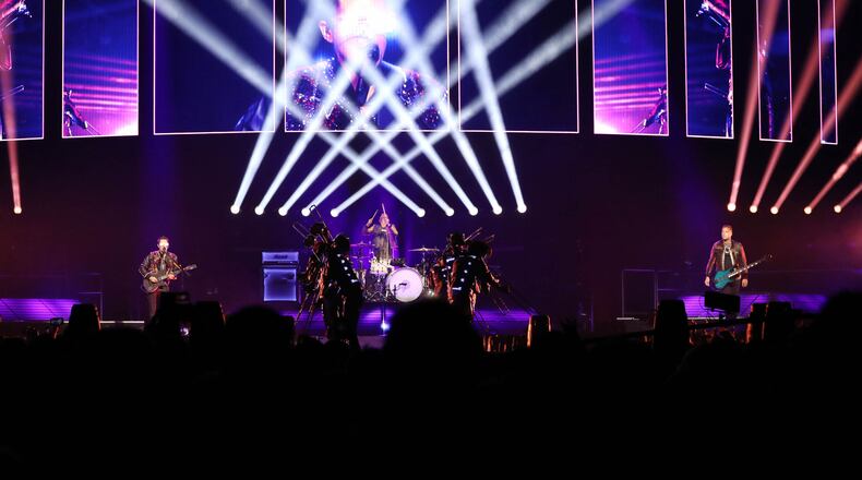 Muse thrilled the crowd with a visually stunning show at State Farm Arena on March 26, 2019.