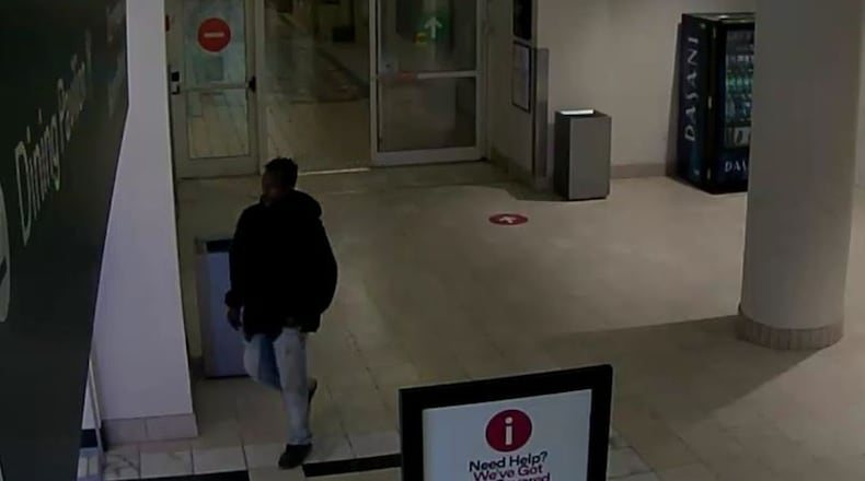 A man accused of trying to rape a woman earlier this month outside Lenox Square was arrested Friday after an officer recognized him at a MARTA station, police said.
