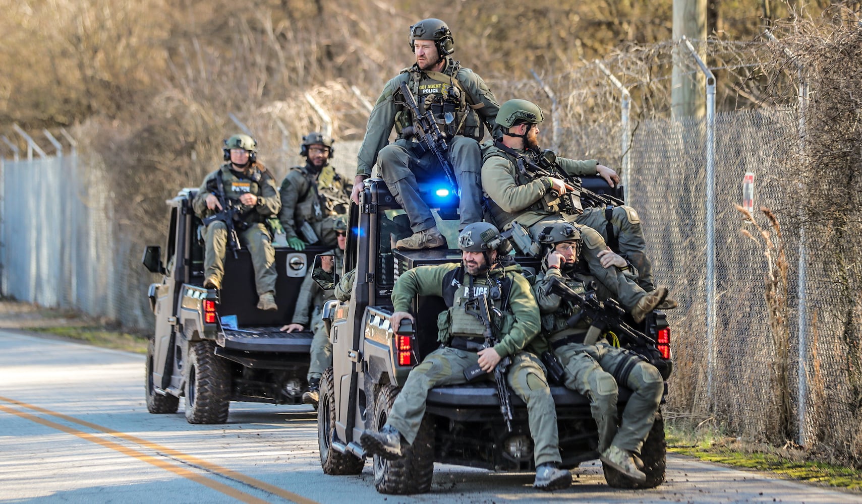 Atlanta police training center site Feb 6, 2023