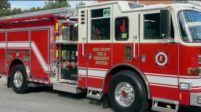 A Cobb County fire station at 850 Hurt Road near Austell will be replaced and rebuilt for around $6.5 million. AJC file photo
