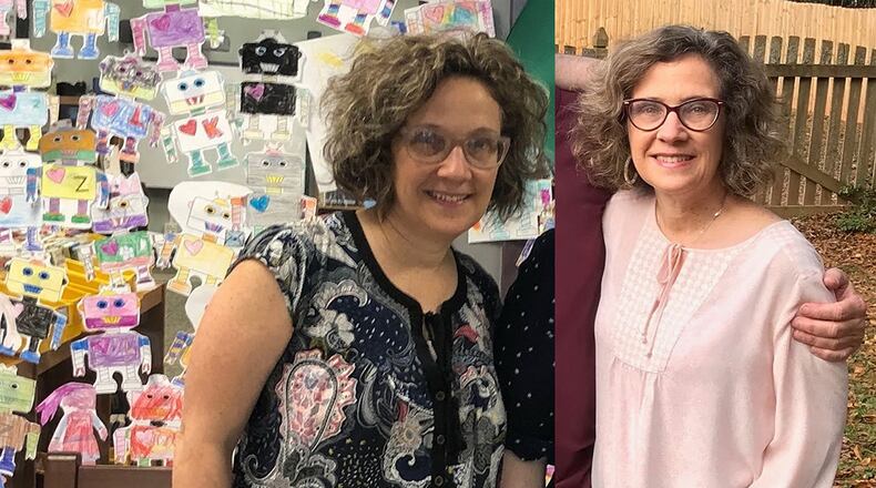 In the photo on the left, taken in February 2019, Ilene S. Zeff weighed 134 pounds. In the photo on the right, taken in November, she weighed 114 pounds. (Photos contributed by Ilene S. Zeff)