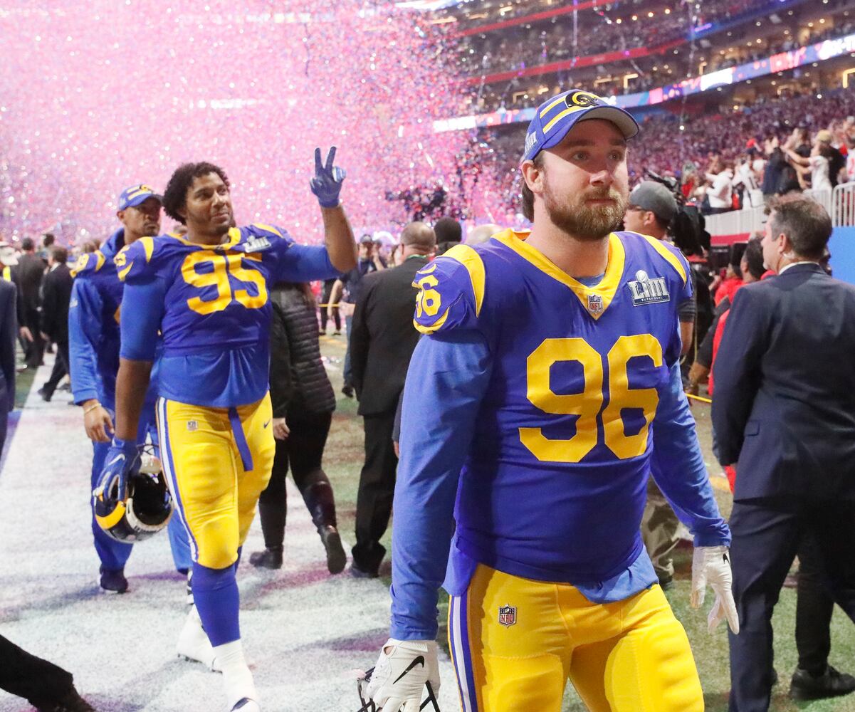 Photos: Patriots celebrate, Rams commiserate at Super Bowl