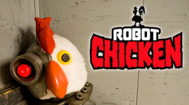 Adult Swim will start airing at 8 p.m. instead of 9 p.m. Thursday. One of its most popular original shows? Emmy-winning "Robot Chicken." CREDIT: Adult Swim