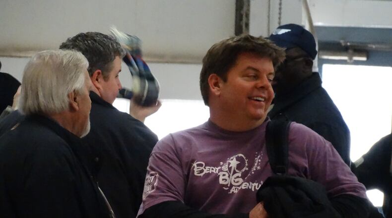 Jeff Dauler, departing last month to Bert's Big Adventure trip, will be at the Punchline Thursday working on his new stand-up act. CREDIT: Rodney Ho/rho@ajc.com