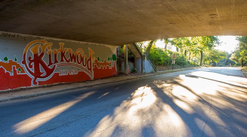 This mural featuring Kirkwood is located on Cottage Grove Avenue.