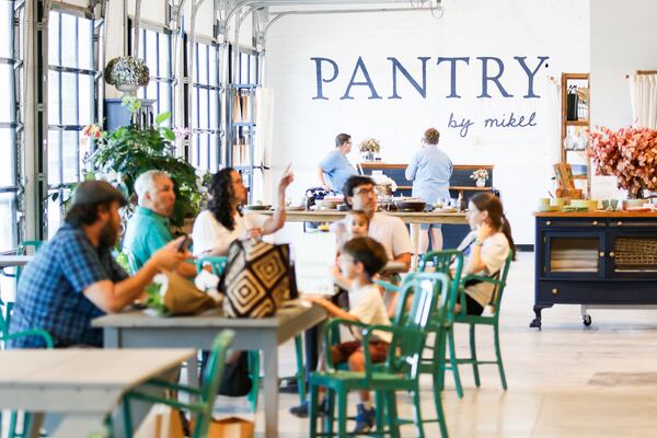 Upper West Market includes a variety of local vendors as well as cafe-style seating. (Abbey Cutrer/AJC)
