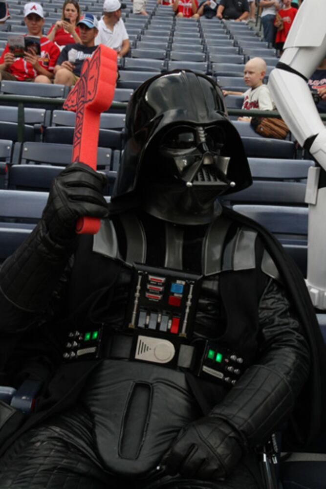 Star Wars night at Turner Field