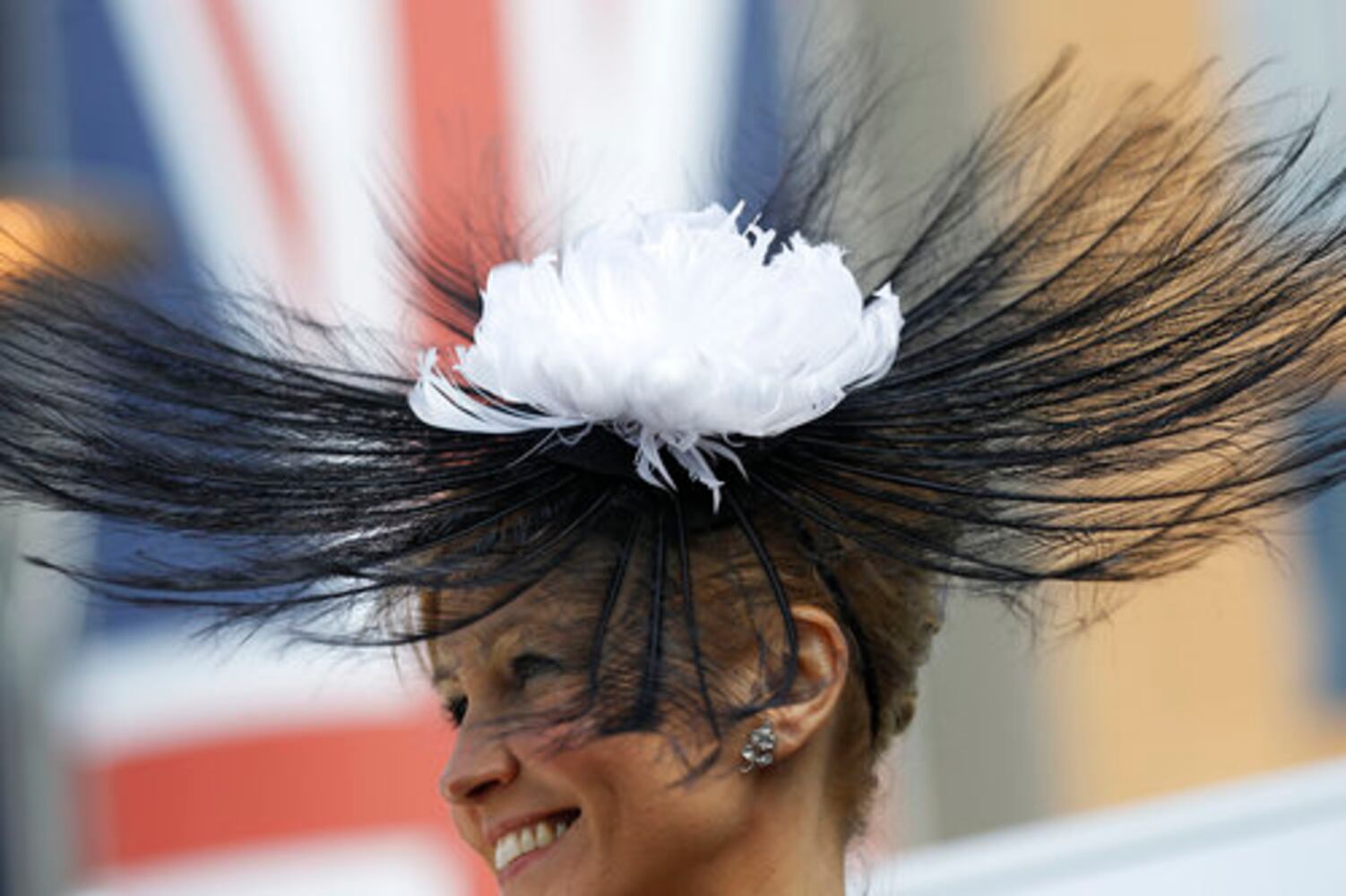 Crazy hats at the Royal Ascot