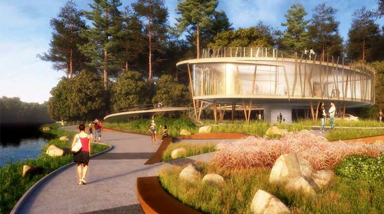 The Roswell River Parks Master Plan proposes a multi-purpose facility for the Ace Sand property on the Chattahoochee River. The Roswell City Council has approved applying for $750,000 in federal funds to develop the site as a riverfront park. CITY OF ROSWELL