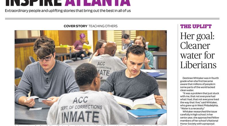 The AJC’s popular Inspire Atlanta section.