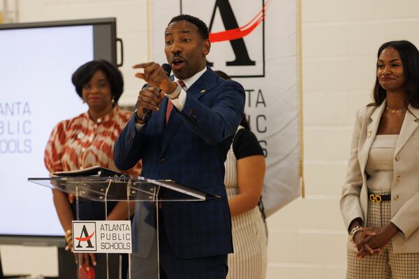Atlanta Mayor Andre Dickens, seen here in Atlanta earlier this month. (Estela Muñoz/AJC)