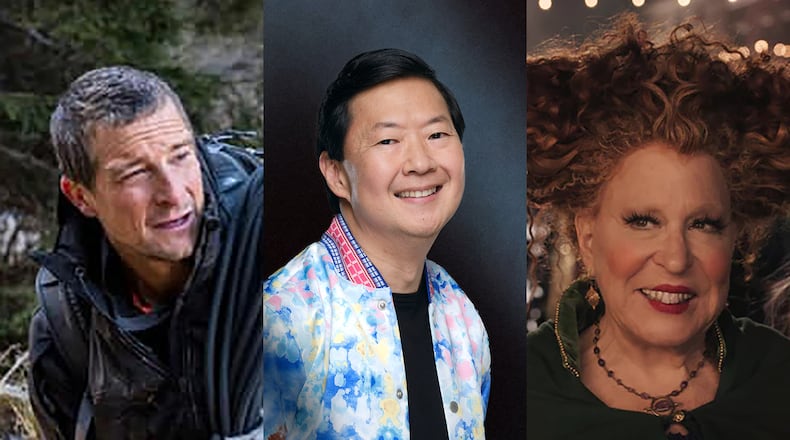 Productions in Georgia include a TBS reality show with Bear Grylls, a Fox reality show "I Can See Your Voice" with Ken Jeong and Bette Midler in a comedy film "The Fabulous Four." NETFLIX/FOX/DISNEY+