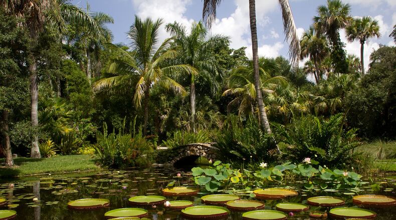 The 18-acre McKee Botanical Garden has one of the largest outdoor collections of water lilies in the United States and is listed on the National Register of Historic Places. CONTRIBUTED BY: Richard and Pam Winegar