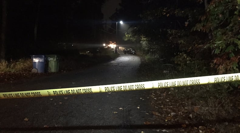 Police were investigating a double fatal shooting on Daniel Road in southwest Atlanta on Thursday, Nov. 5, 2015. (Channel 2 Action News)