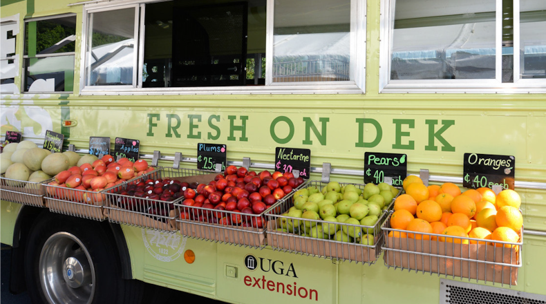 "Fresh on DeK" is a farmers market that moves to different locations throughout DeKalb County.