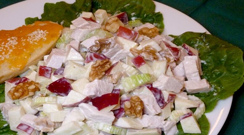 This updated version of the classic Waldorf Astoria salad still has the pleasing combination of textures and flavors that has made the salad a classic. (Linda Gassenheimer/TNS)